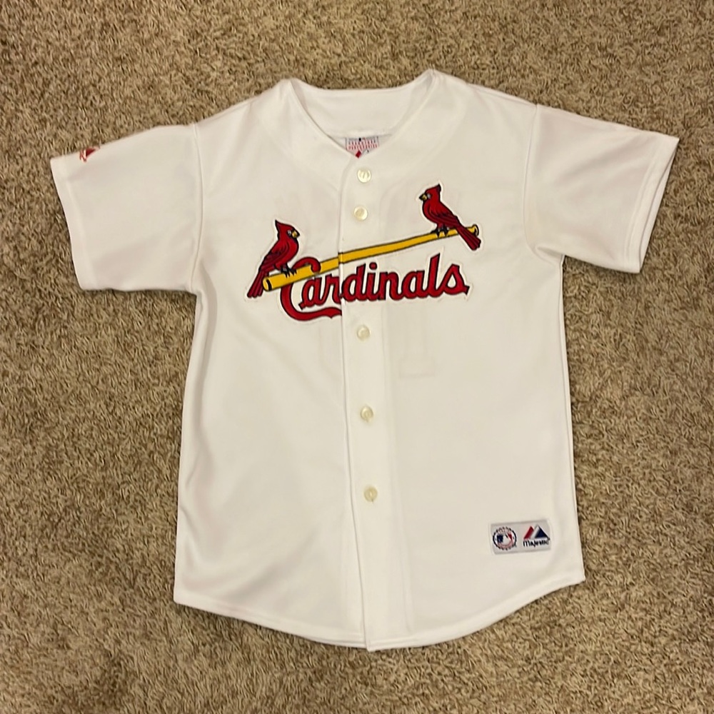 Chris Duncan, Majestic Youth Medium STL Cardinals jersey/ Medium